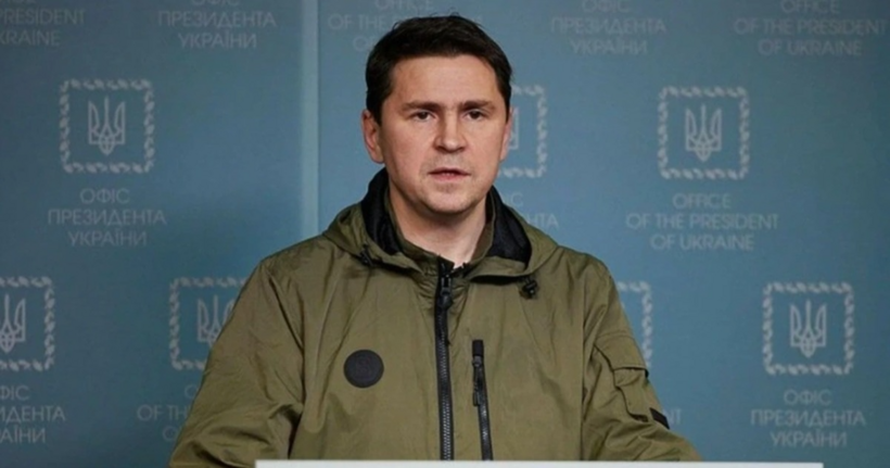 Ông Mikhail Podoliak, cố vấn của Tổng thống Ukraine Volodymyr Zelensky. Ảnh: Reuters
