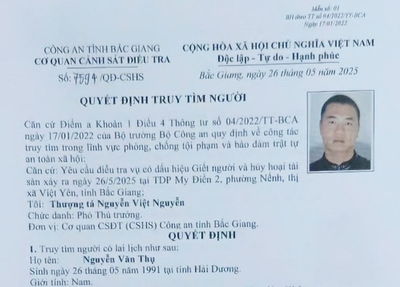 Đối tượng Nguyễn Văn Thụ. Ảnh: Báo Tiền phong.