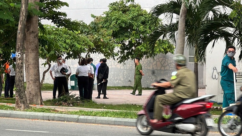 Hiện trường nơi xảy ra vụ việc. Ảnh: Dân Việt