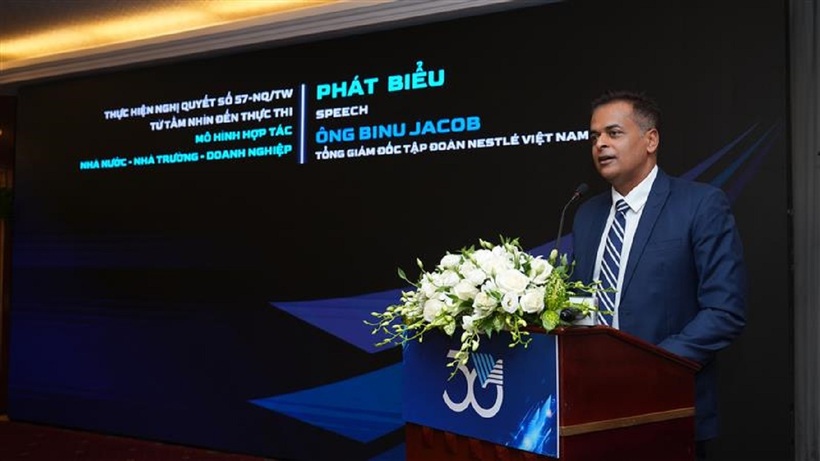 Ông Binu Jacob, Tổng giám đốc Nestlé Việt Nam