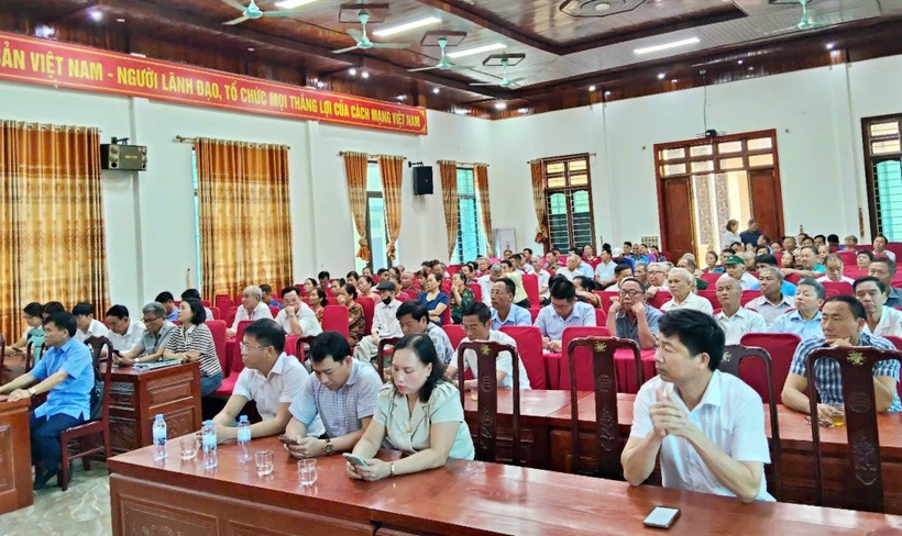 Hội nghị về Luật Đất đai 2024 đã thu hút sự quan tâm của đông đảo người dân trên địa bàn.