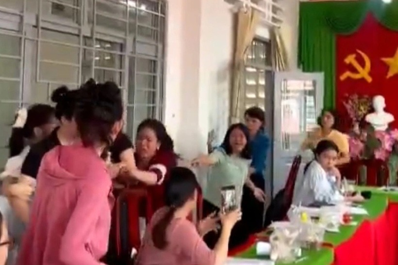 Hiện trường vụ việc. Ảnh: Dân Trí