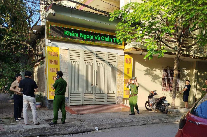 Nơi xảy ra sự việc. Ảnh: CAND