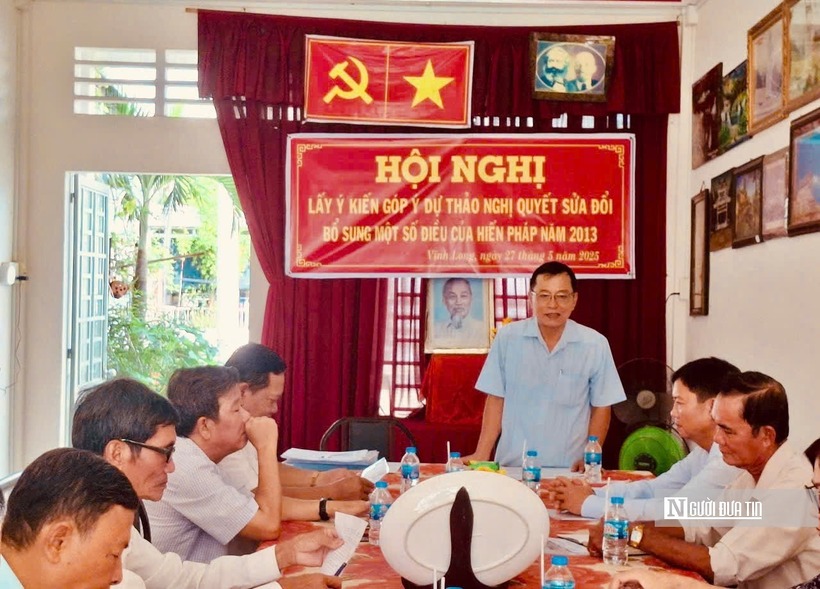 Chủ tịch Hội Luật gia tỉnh Vĩnh Long, Luật gia Nguyễn Văn Cơ.