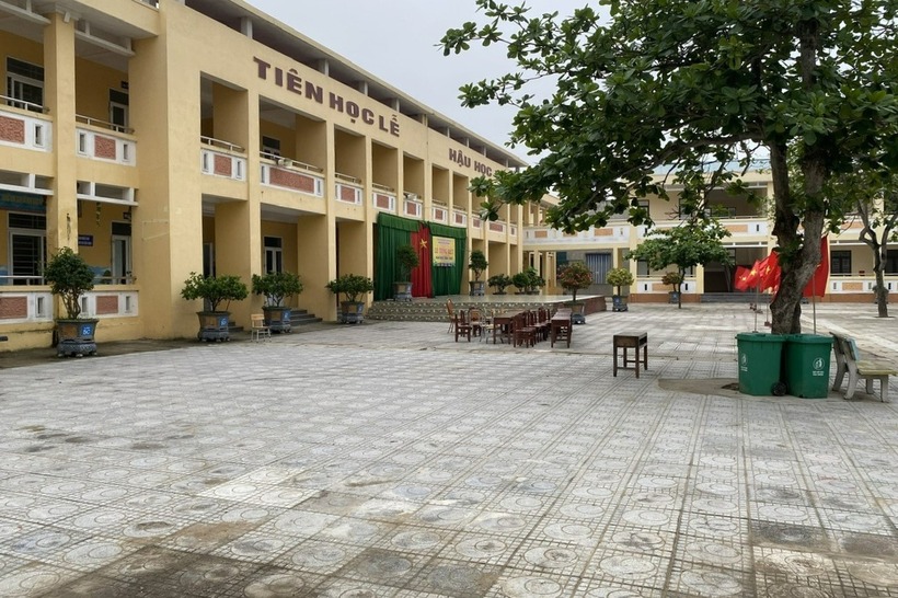 Trường Tiểu học Hải Thanh A. Ảnh: Dân trí