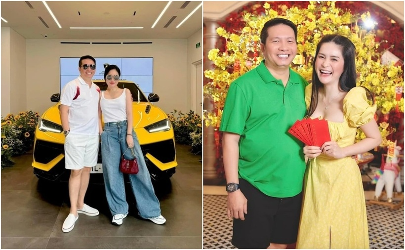 Vợ chồng Đoàn Di Băng. (Ảnh: VTC News)