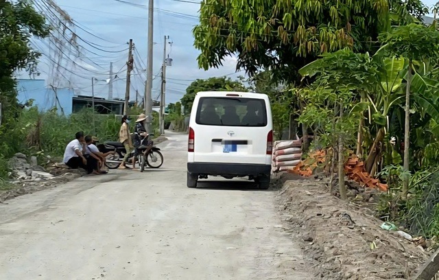 Khu vực phát hiện thi thể ông N.N.L. (Ảnh: Thanh niên)