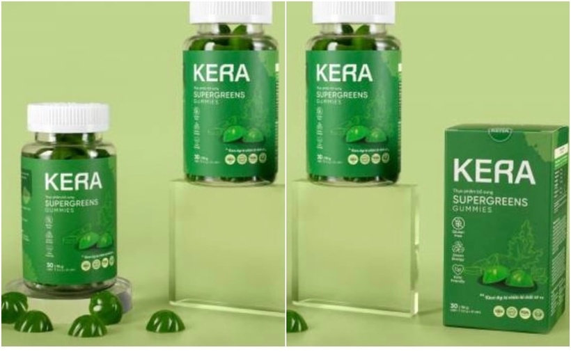 Kẹo rau củ Kera.