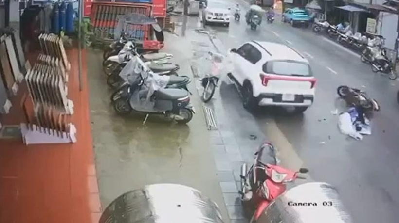 Hiện trường xảy ra vụ tai nạn. Ảnh: Báo Xây dựng.