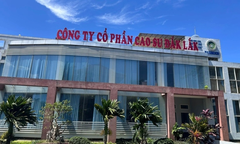 Trụ sở Công ty Cao su Đắk Lắk. (Ảnh: Dân trí)