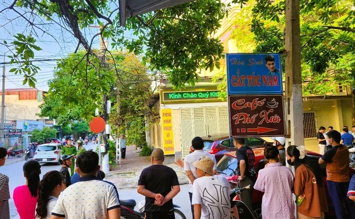 Phòng khám nơi xảy ra vụ việc người phụ nữ tử vong bất thường khi tới khám, chữa bệnh. (Ảnh: Người lao động)