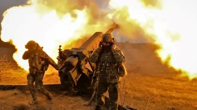Nga tiếp tục tấn công Ukraine trên nhiều mặt trận. Ảnh: BBC