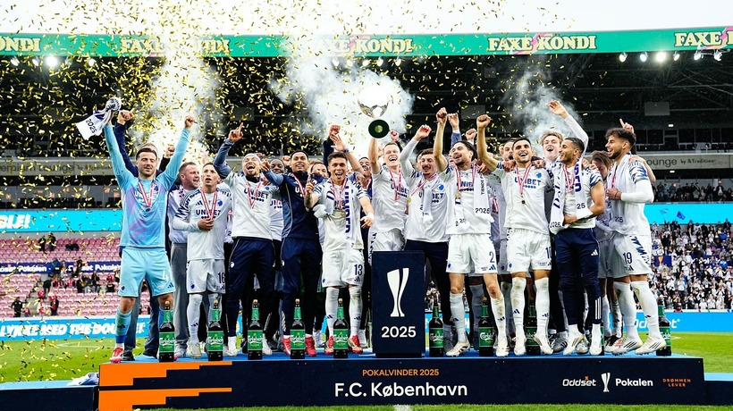 Kết quả bóng đá hôm nay ngày 30/5: FC Copenhagen thắng đậm Silkeborg.