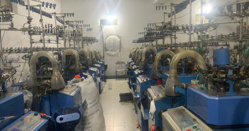 Xưởng sản xuất của Nguyễn Văn Thiện. (Ảnh: CACC)