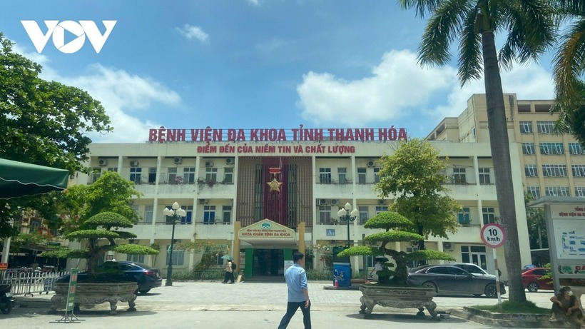 Bệnh viện Đa khoa tỉnh Thanh Hóa. Ảnh: VOV
