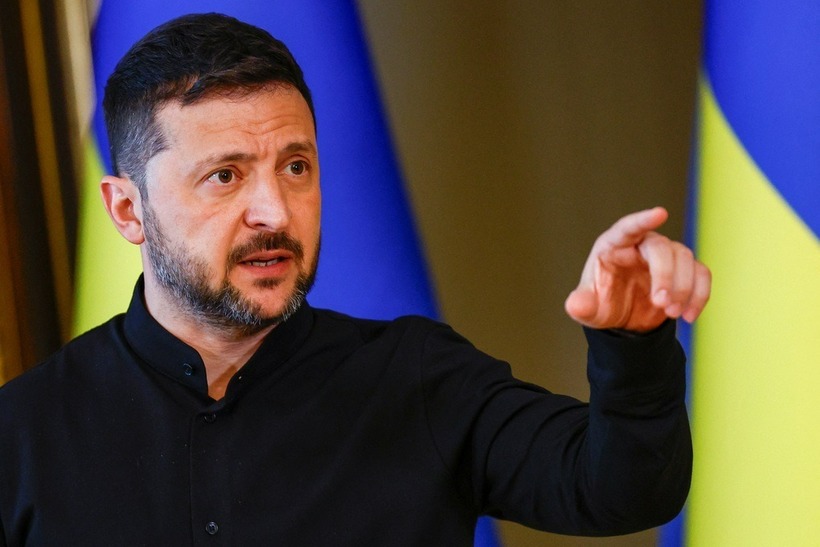 Tổng thống Ukraine Volodymyr Zelensky. Ảnh: Reuters