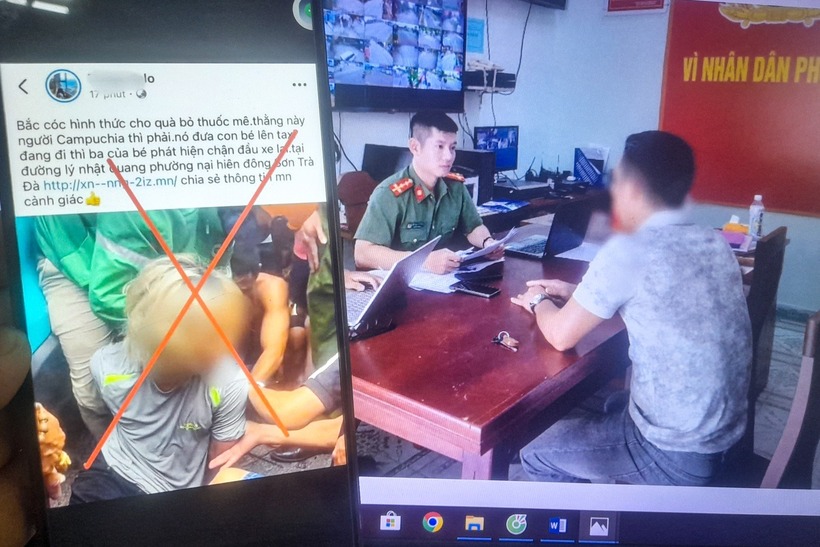 Thông tin “người nước ngoài bắt cóc nữ sinh” tại Đà Nẵng lan truyền trên mạng xã hội là sai sự thật. (Ảnh: Dân trí)