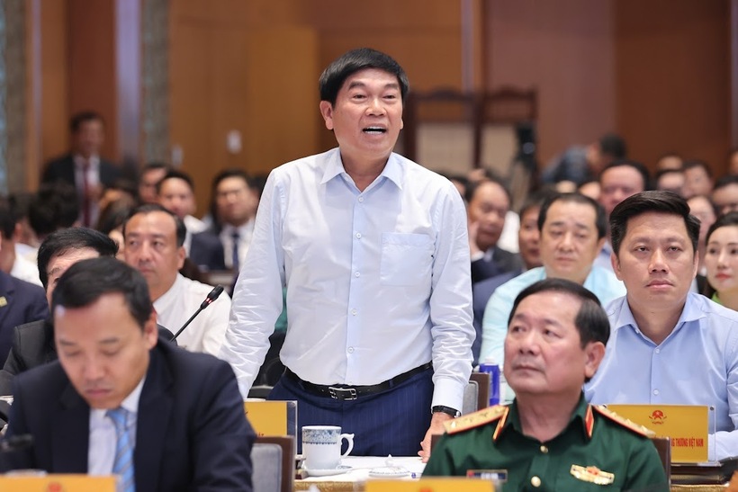 Ông Trần Đình Long - Chủ tịch Tập đoàn Hòa Phát. Ảnh: VGP.