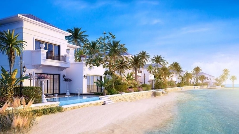 Phong cách Tropical (hay còn gọi phong cách nhiệt đới) là một xu hướng thiết kế kiến trúc, nội thất lấy từ cảm hứng vùng miền nhiệt đới khu vực đông Nam Á, Bali, Hawaii. Các mẫu biệt thự biển phong cách Tropical mang đậm hơi thở thiên nhiên với màu sắc tươi mới, nắng gió bất tận... Ảnh minh hoạ.