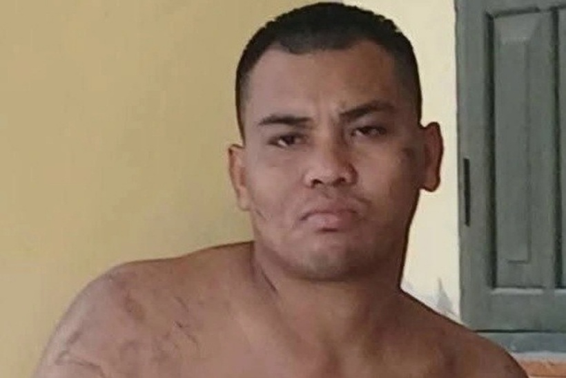 Đối tượng Vũ Văn Cường tại cơ quan công an. Ảnh: Dân Trí.