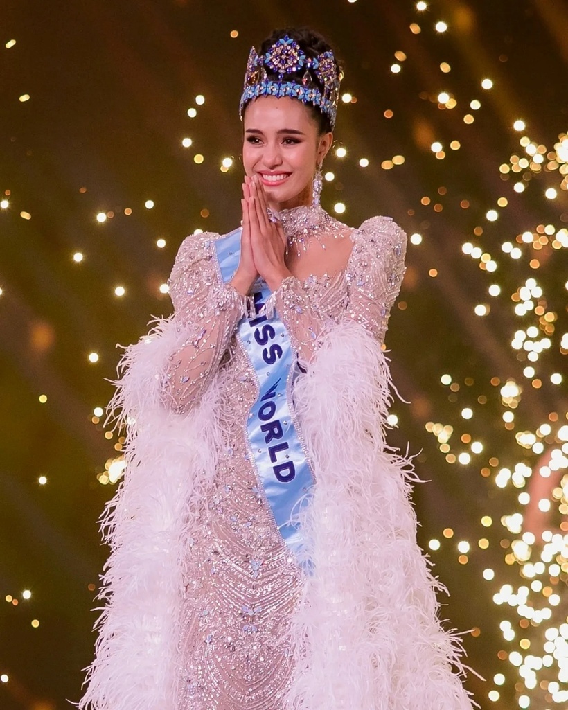 Opal Suchata Chuangsri đăng quang Miss World 2025. Ảnh: @missworld