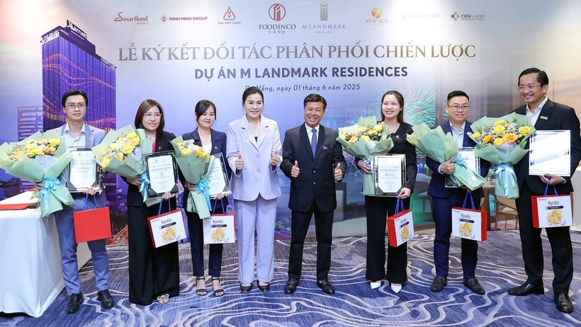 Lễ ký kết đối tác chiến lược dự án M Landmark Residences được tổ chức ngày 1/6