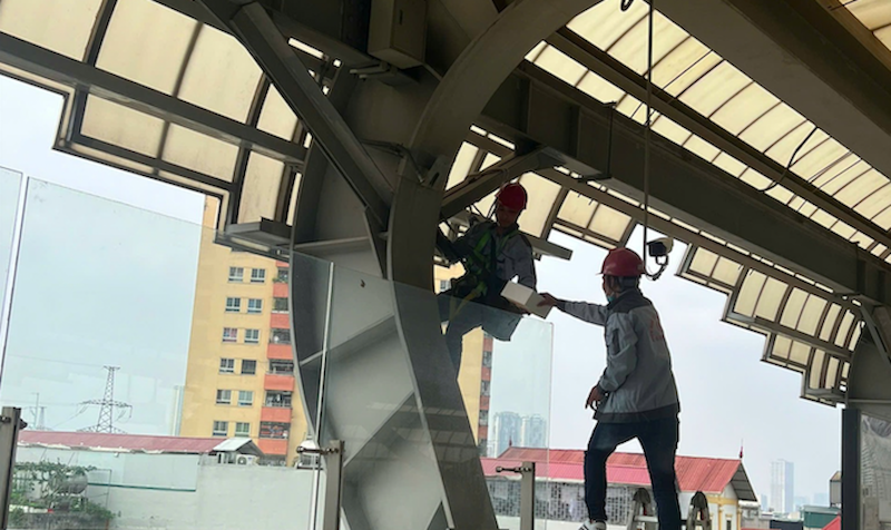 Hanoi Metro khắc phục khắc phục hệ thống loa phát thanh trên toàn bộ 12 nhà ga
