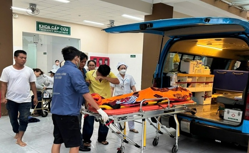 Nam công nhân tử vong thương tâm. (Ảnh: SK&ĐS)
