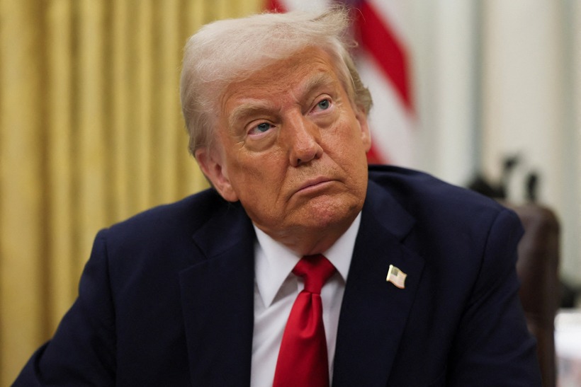 Tổng thống Mỹ Donald Trump không loại trừ khả năng tham gia cuộc gặp tiềm năng giữa các nhà lãnh đạo Ukraine và Nga để chấm dứt xung đột. Ảnh: Reuters