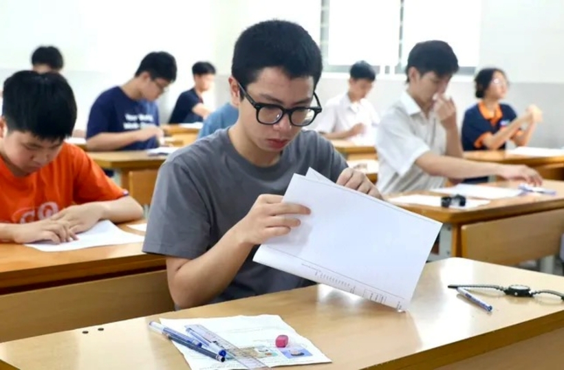 Thí sinh tham dự kỳ thi tuyển sinh vào lớp 10 cần phải nắm chắc quy chế thi. Ảnh minh họa: Tiền Phong