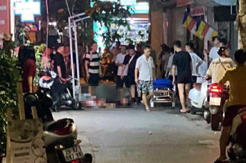 Hiện trường vụ việc. Ảnh: Báo Vietnamnet