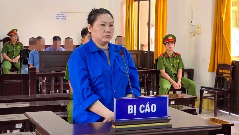 Bị cáo Bùi Thị Kim Thảo. Ảnh: PLO.