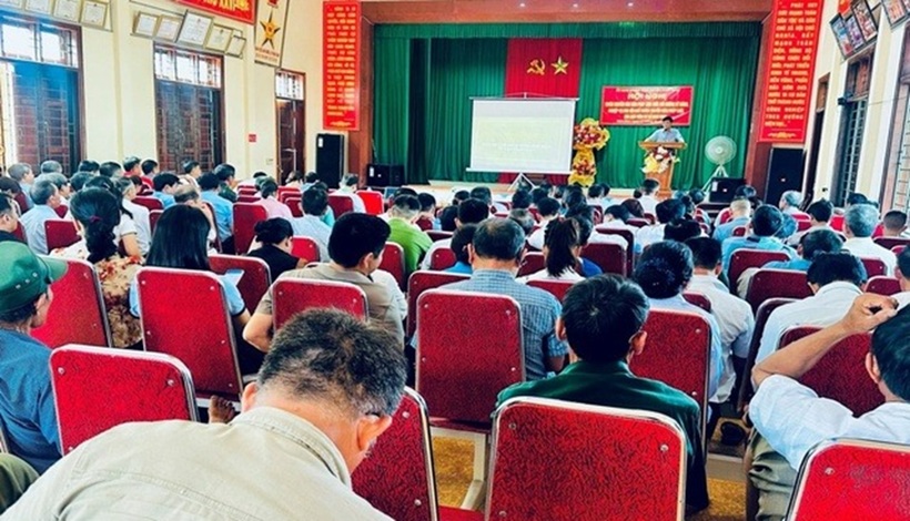 Hội nghị thu hút sự quan tâm của đông đảo người dân.
