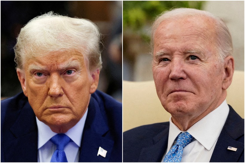 Ông Trump bất ngờ yêu cầu điều tra hàng nghìn sắc lệnh ông Biden ban hành. Ảnh: Reuters