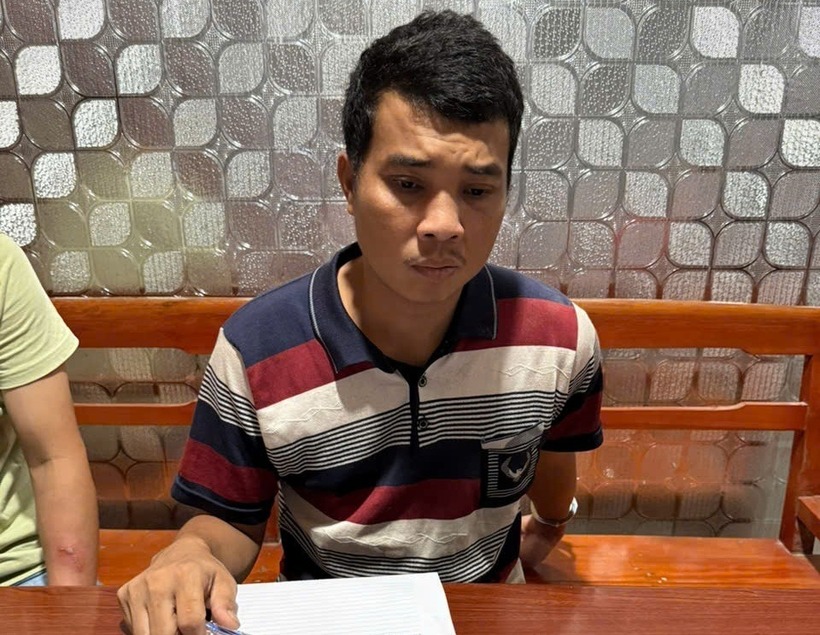 Đối tượng Đặng Trường Trung. Ảnh: Công an tỉnh Quảng Bình.