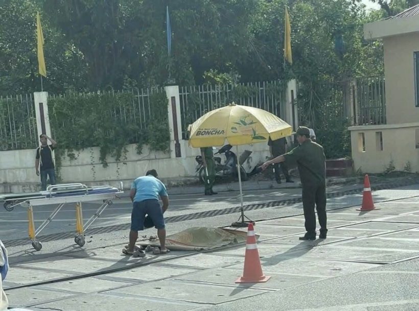 Vụ tai nạn giao thông tại QL18, đoạn ngã 3 chùa Trình Yên tử, TP.Uông Bí, Quảng Ninh. Ảnh: Tạp chí điện tử Bạn đường