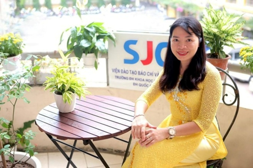 PGS.TS Đặng Thị Thu Hương - Phó Hiệu trưởng Trường ĐH Khoa học Xã hội và Nhân văn. Ảnh: Báo Lao Động.