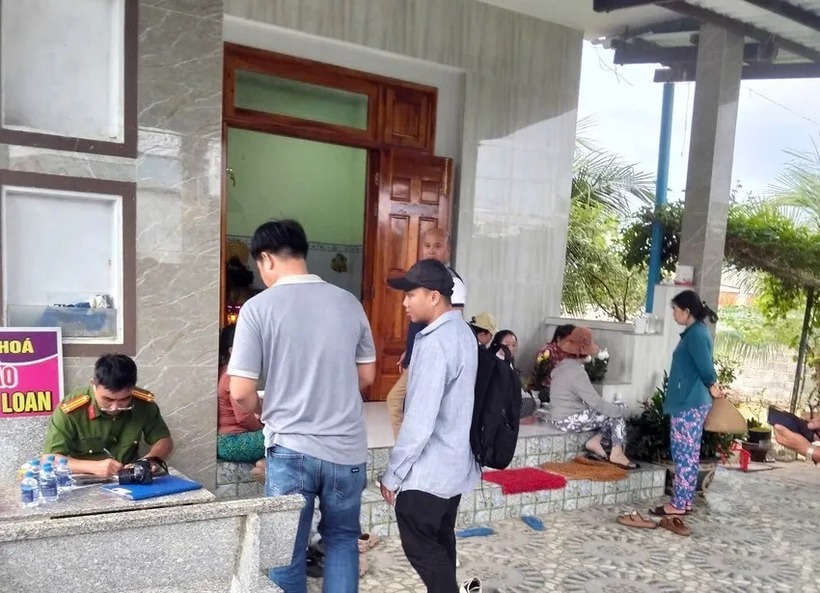 Căn nhà nơi xảy ra sự việc. Ảnh: PLO