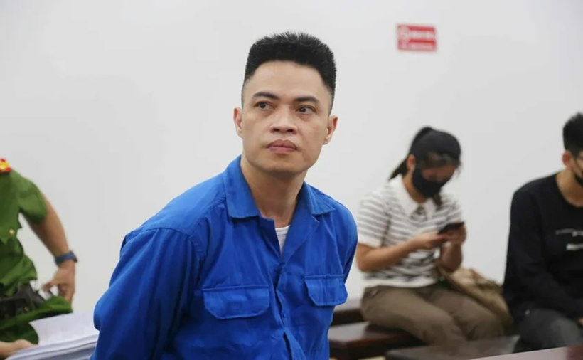 Bị cáo Tuấn tại phiên tòa. (Ảnh: Pháp luật TP.HCM)