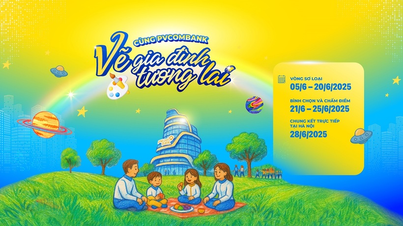 Chính thức phát động cuộc thi “Cùng PVcomBank vẽ gia đình tương lai”