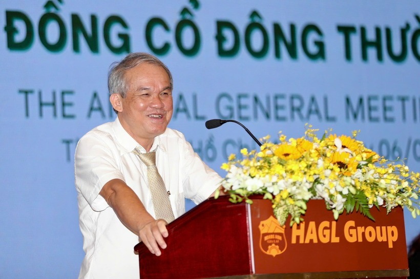 Bầu Đức bày tỏ tin tưởng Hoàng Anh Gia Lai sang trang mới. (Ảnh: HAG)