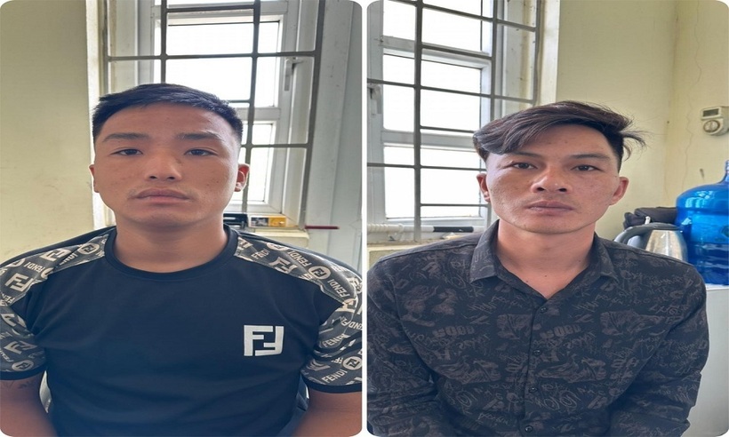 Hai đối tượng Vũ Văn Luân và Hồ Khẩy Tắc bị tạm giữ.