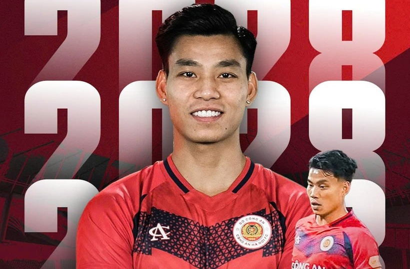 Hậu vệ Vũ Văn Thanh.