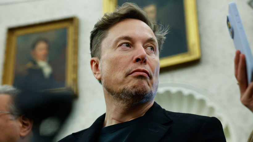 Tỷ phú Elon Musk, nhà sáng lập Tesla và Space X. Ảnh: Getty