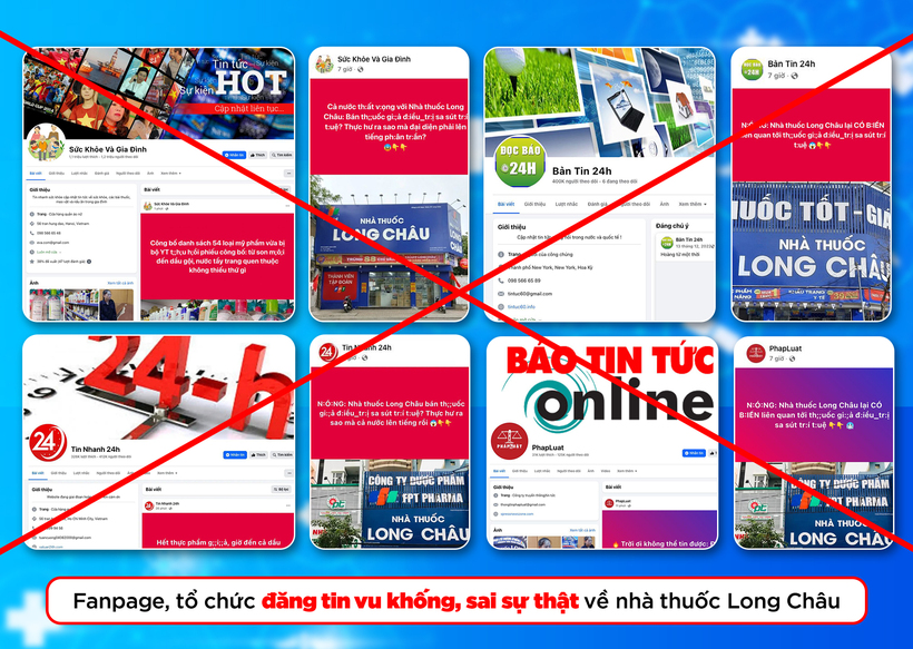 Thông tin bán hàng giả là bịa đặt. Ảnh: Nhà thuốc cung cấp