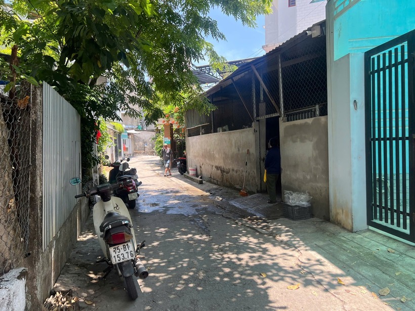 Hiện trường nơi xảy ra vụ án. (Ảnh: Thanh niên)