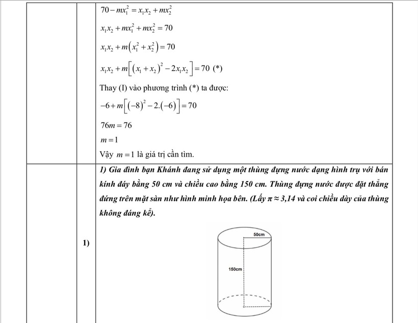 Gợi ý đáp án môn Toán thi vào lớp 10 THPT 2025 ở Hà Nội - 9