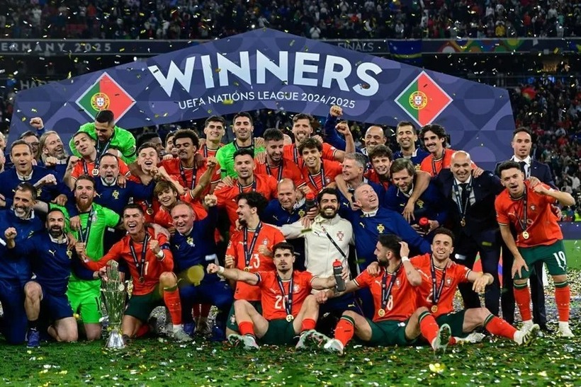 Kết quả bóng đá hôm nay ngày 9/6: Bồ Đào Nha lên ngôi vô địch Nations League.