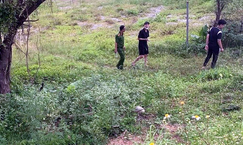 Cơ quan công an đến hiện trường vụ việc. (Ảnh: VietnamNet)