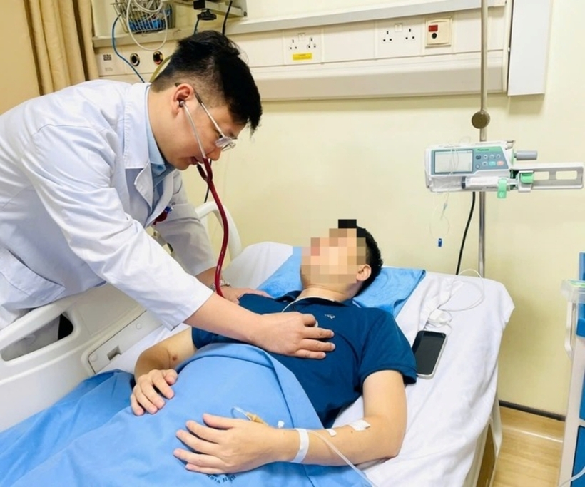 Sắp tới bệnh nhân sẽ được chuyển sang khoa Huyết học để tiếp tục theo dõi. Ảnh: Sức Khỏe & Đời Sống